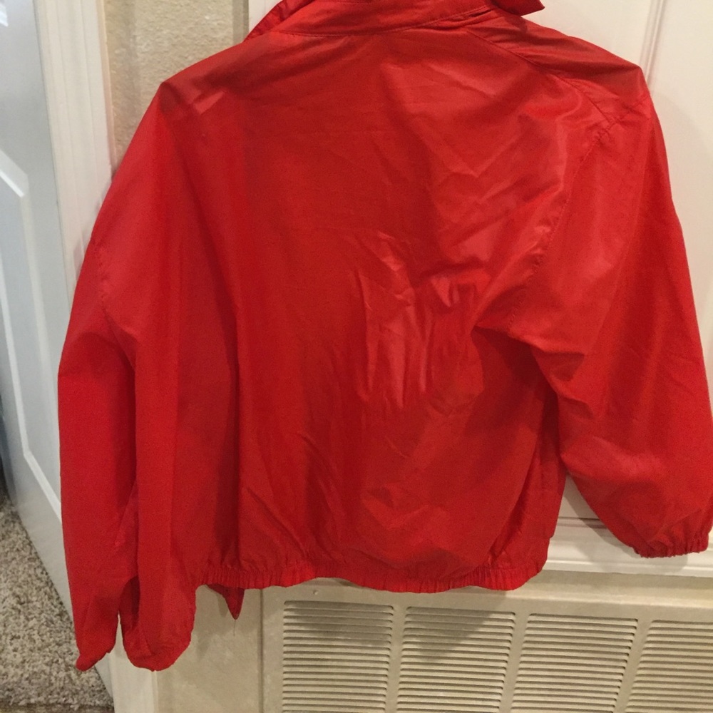 Red Windbreaker - Picture 3 of 3